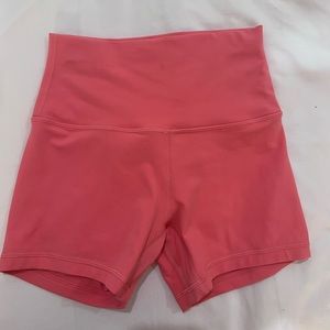 lululemon align 4” biker shorts size 4
